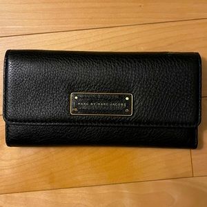 Marc by Marc Jacobs Black Trifold Wallet